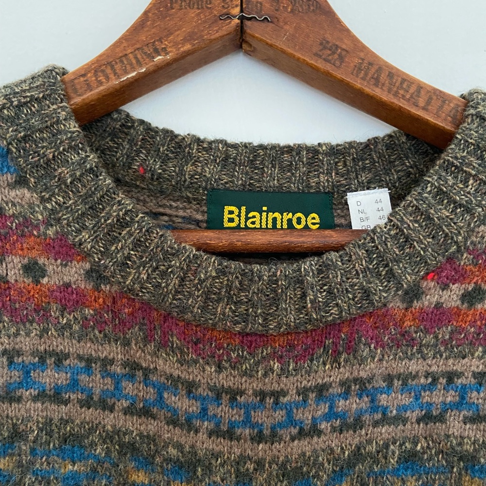 Winter vintage wool sweater